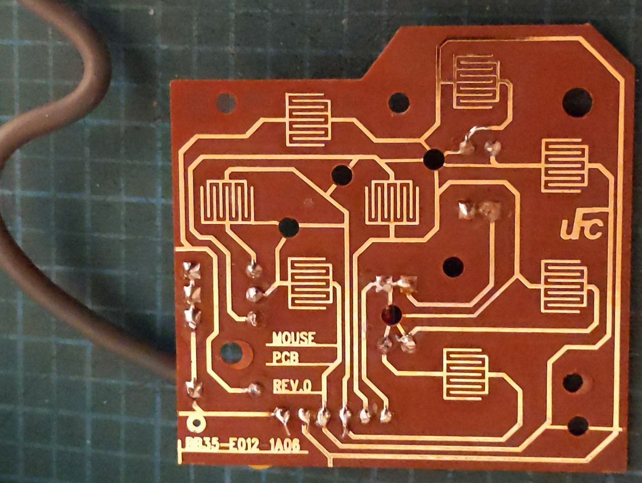 MegaDuck Quique mouse gamepad PCB